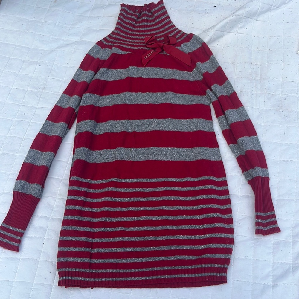 Alberta Ferretti Striped Dress